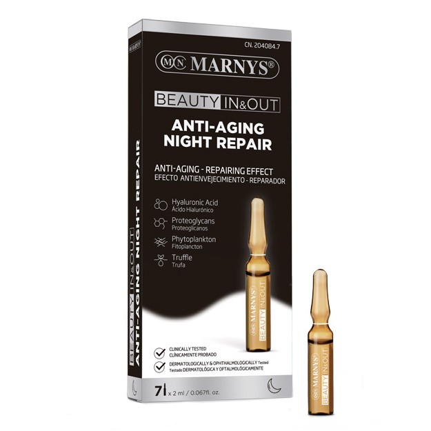 Imagen de Marnys ampollas anti-aging night repair 7u