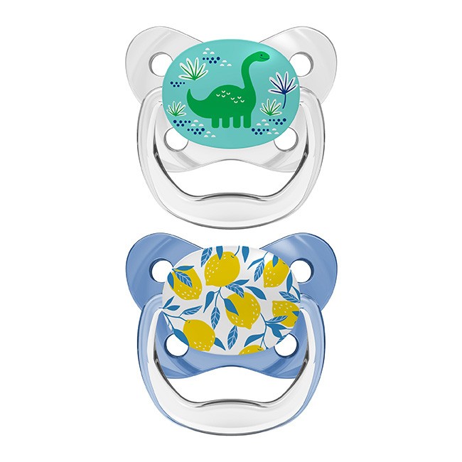 Imagen de DrBrown's chupete preventivo mariposa azul 6-18 meses talla 2