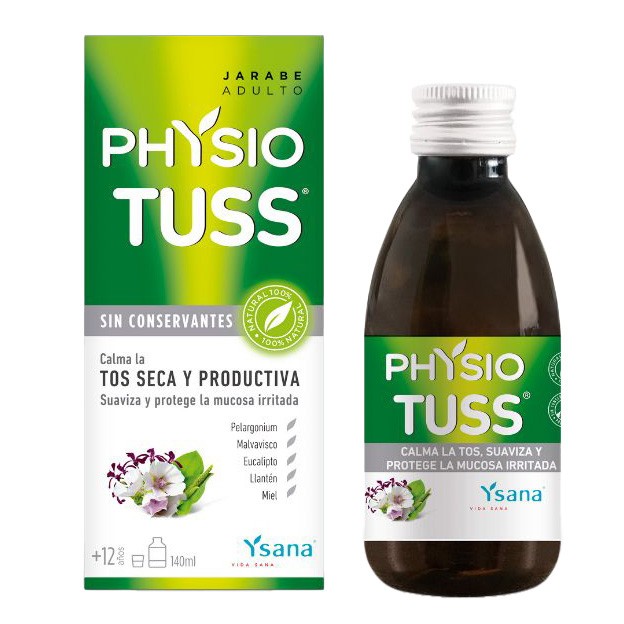 Imagen de Ysana Physiotuss jarabe adulto 140ml