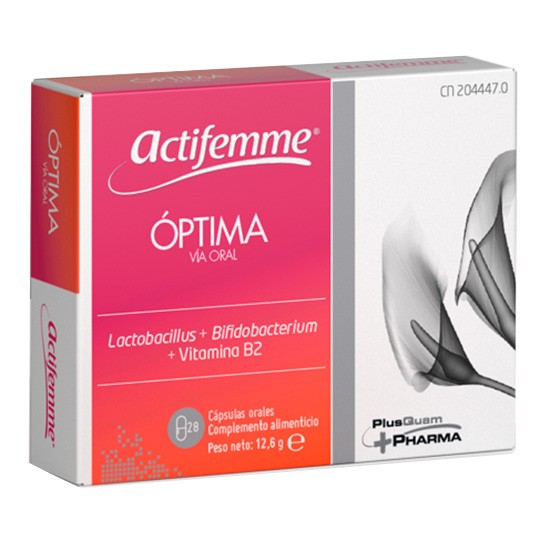 Imagen de Actifemme optima 28 cápsulas