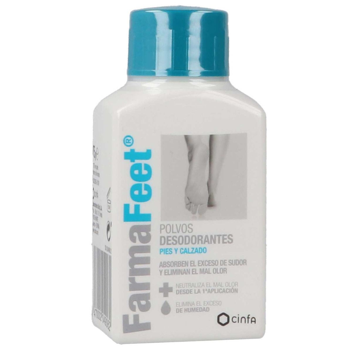 Imagen de Farmafeet polvos desodorantes pies 75gr