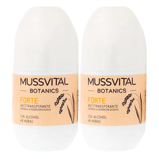 Imagen de Mussvital Botanics Forte desodorante duplo 75ml+75ml