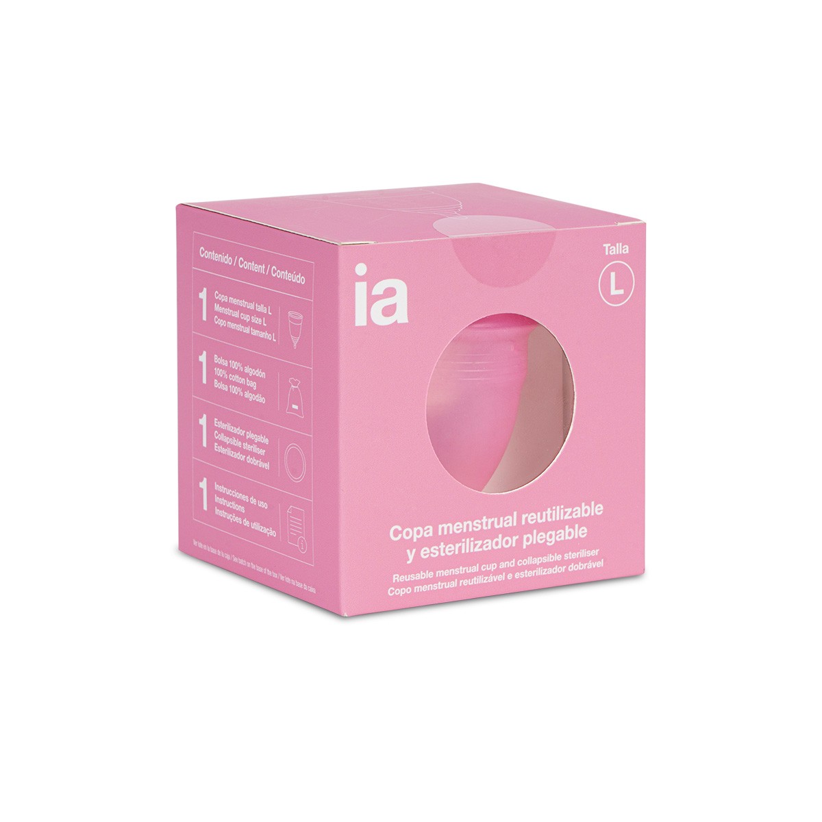 Imagen de Interapothek copa menstrual talla L