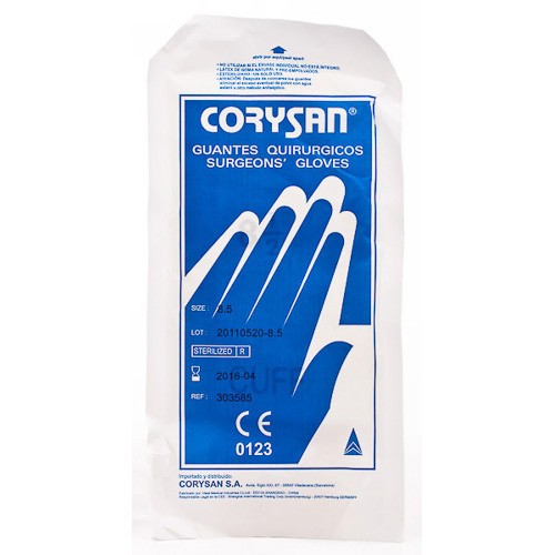 Imagen de GUANTES CORYSAN CIRUGIA ESTERIL N.8,5