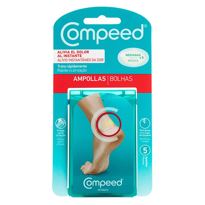Imagen de Compeed tiras ampollas mediano 5 uds