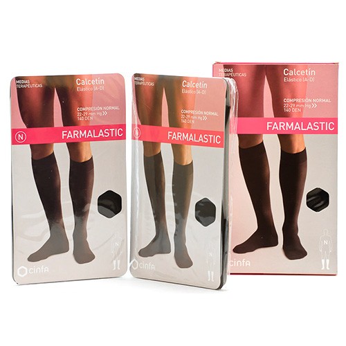 Imagen de Farmalastic Calcetín Normal talla G negro