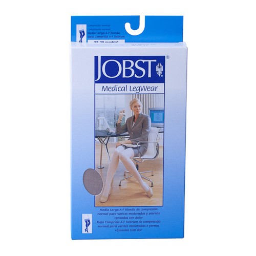 Imagen de Jobst Media Larga 140 Den Blonda Normal talla 4 beige