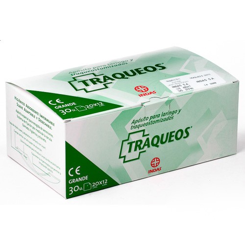 Imagen de TRAQUEOS APOSITOS 30 U.I. 20X12 CM.