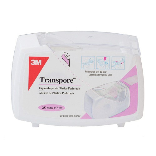 Imagen de TRANSPORE ESPARADRAPO BLANCO  5X2,5 PORT