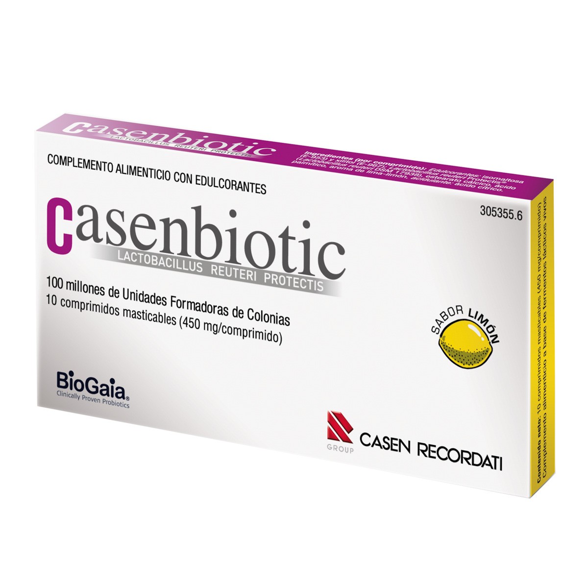 Imagen de Casenbiotic 10 comprimidos
