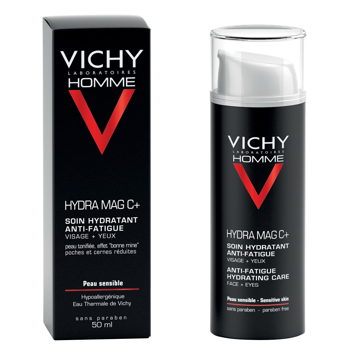 Imagen de Vichy Homme hydra mag C tratamiento hidratante 50ml