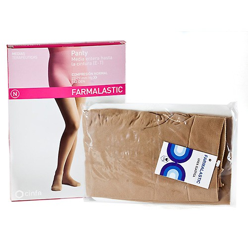 Imagen de Farmalastic Panty Normal talla M camel