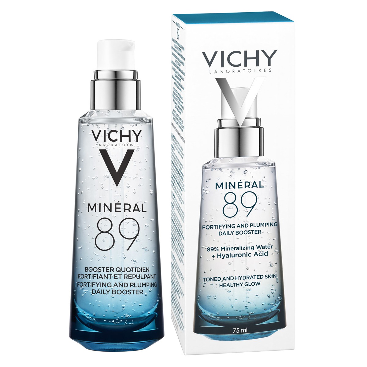Imagen de Vichy Mineral 89 sérum con ácido hialurónico 75ml