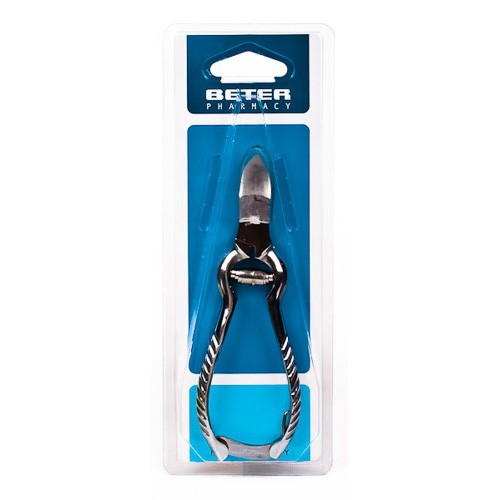 Imagen de ALICATE PEDICURO CROMADO MUELLE BETER