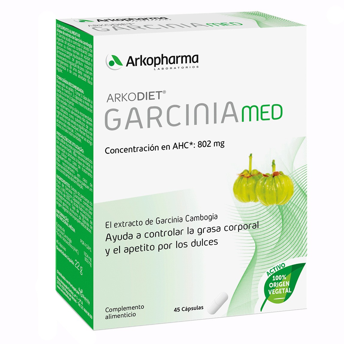 Imagen de Arkocapsulas Garcinia Cambogia 45 cápsulas