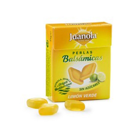 Imagen de Juanola Perlas Balsámicas Sabor Limón Verde 25 g