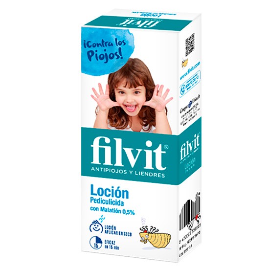 Imagen de Filvit loción antiparasitaria pediculicida  100ml