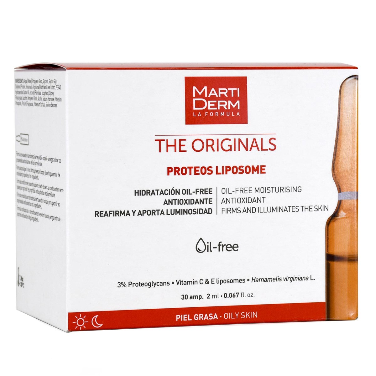Imagen de MartiDerm The Originals Proteos Liposome 30 ampollas