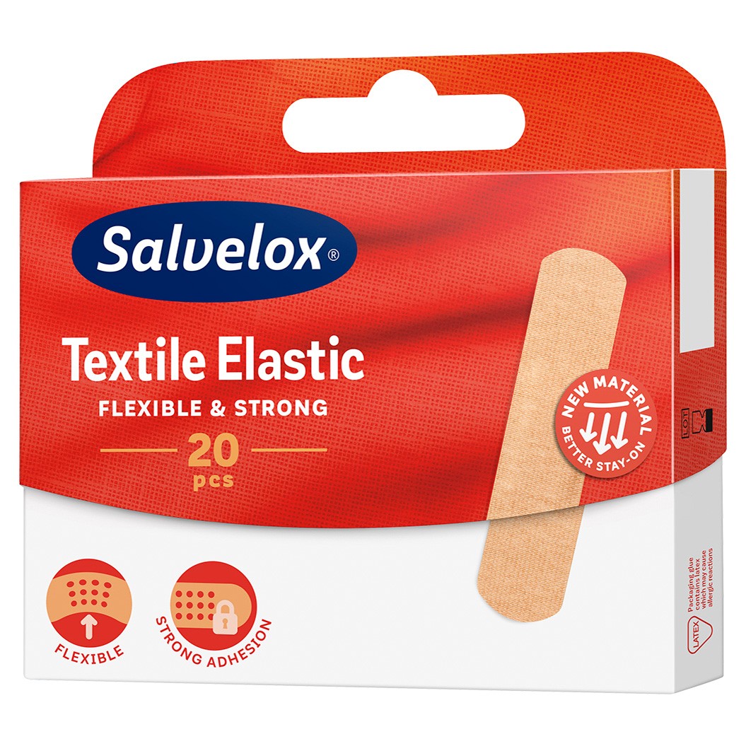 Imagen de Salvelox aposito tela elastica 20 uds