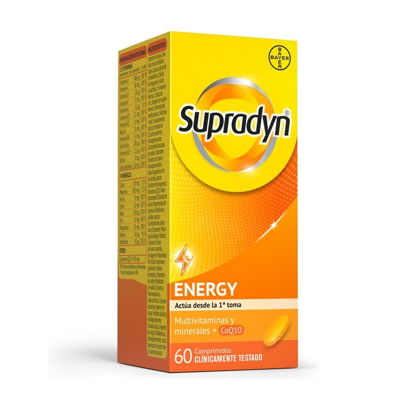 Imagen de Supradyn Energy Multivitaminas 60 Comprimidos