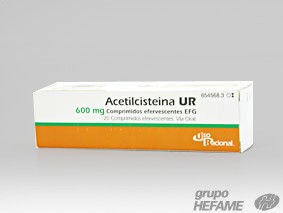 Imagen de Acetilcisteína Stada 600 mg 20 comp.