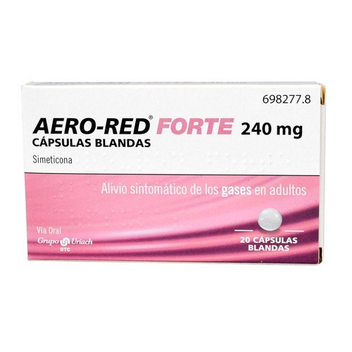 Imagen de Aero-Red Forte 240 mg 20 cápsulas blandas