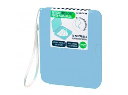 Xsecure Estuche porta mascarillas azul