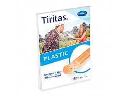 Hartmann tiritas plastic carterita 19x72mm 14u