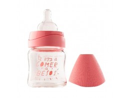 Suavinex Biberón vidrio silicona tetina 3 posiciones 120ml