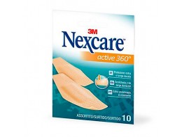 Nexcare active tiras surtidas 10 uds