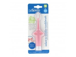 Dr.Brown's cepillo de dientes rosa 0-3 años