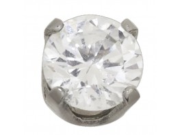 Prim invernes pendientes solitario natural 181C 5mm