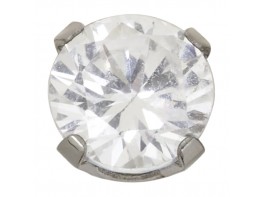 Inverness pendientes 353c solitario 7MM