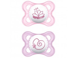 Mam baby chupete rosa silicona original 0+