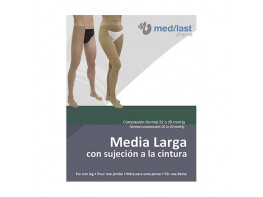 Medilast Media Larga (1 Pierna Derecha) Unisex Normal R/701D-I talla M beige