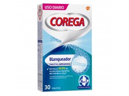 Corega blanqueador 30 tabletas