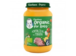 Gerber Hortalizas con Ternera 190g