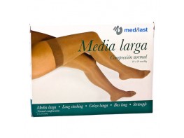 Medilast Media Larga con Sujeción Tejido Unisex Normal R/200 talla L beige