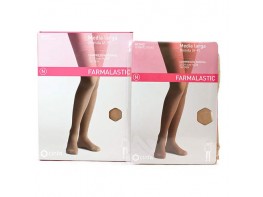 Farmalastic Media Larga con Blonda Normal talla S beige