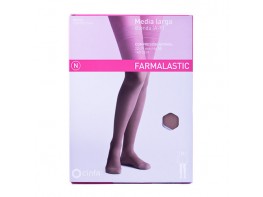 Farmalastic Media Larga con Blonda Normal talla M beige