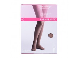 Farmalastic Media Larga con Blonda Normal talla G beige