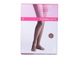Farmalastic Media Larga con Blonda Normal talla EG beige