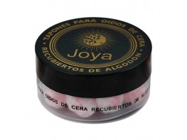 Joya tapones oido joya cera con algodón 18 und