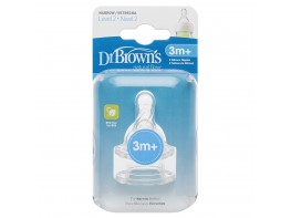 Dr.Brown's tetina options +3 meses 2u
