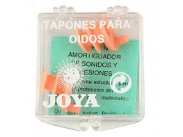 Joya tapones oído gomaespuma 2 u