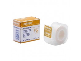 Leukopor papel dispensador 2,5 cm x 9,2 cm